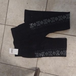 Rhinestone leggings